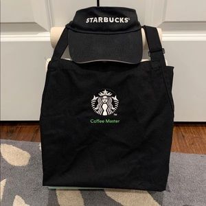 Starbucks Coffee Master Apron+Visor Set